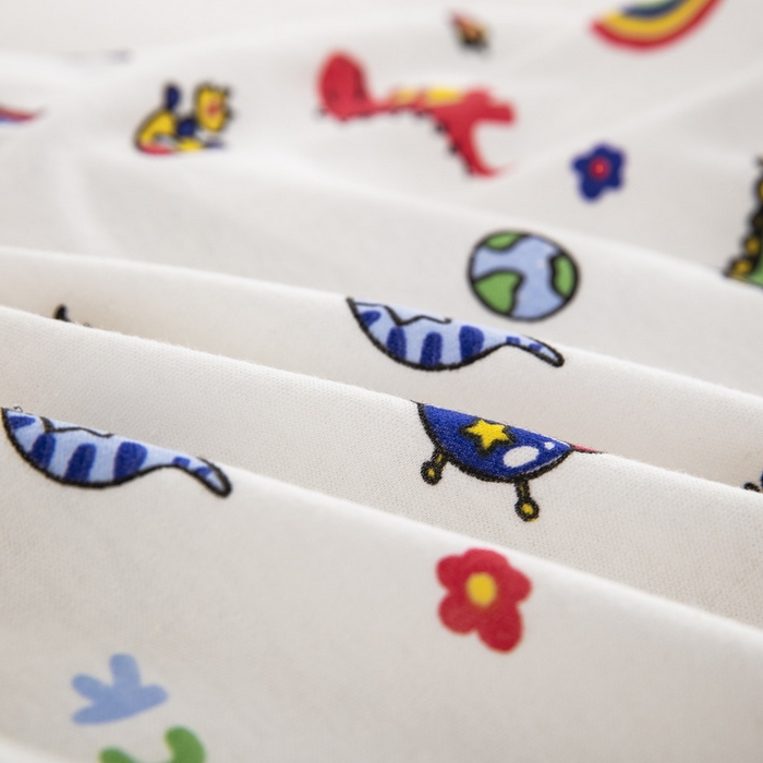 91家纺网 家纺一手货源 找家纺 大黄蜂家居家纺 2025新款针织棉儿童乳胶枕 恐龙乐园