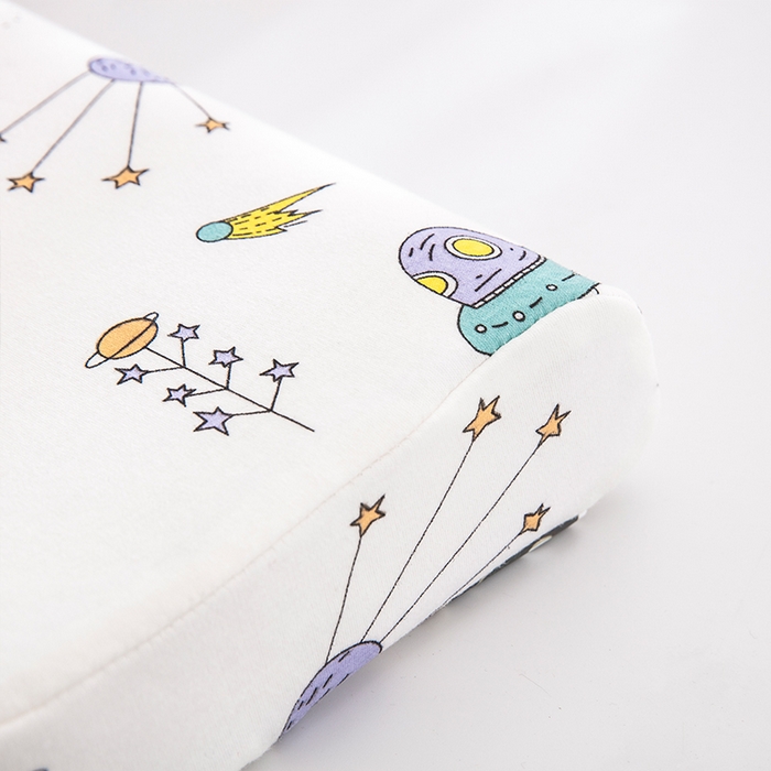 91家纺网 家纺一手货源 找家纺 大黄蜂家居家纺 2025新款针织棉儿童乳胶枕 梦想家