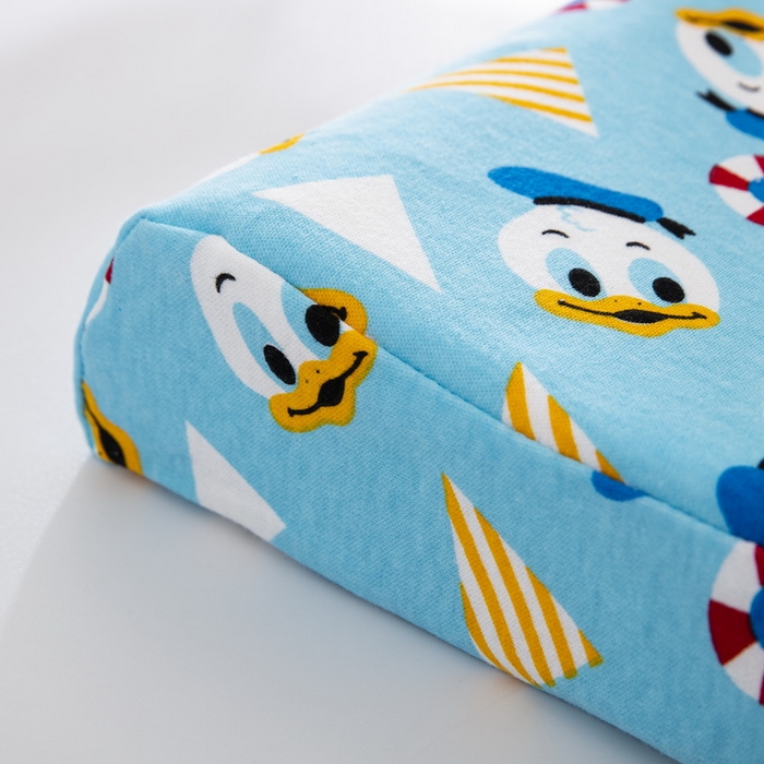 91家纺网 家纺一手货源 找家纺 大黄蜂家居家纺 2025新款针织棉儿童乳胶枕 唐老师