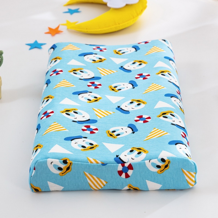 91家纺网 家纺一手货源 找家纺 大黄蜂家居家纺 2025新款针织棉儿童乳胶枕 唐老师