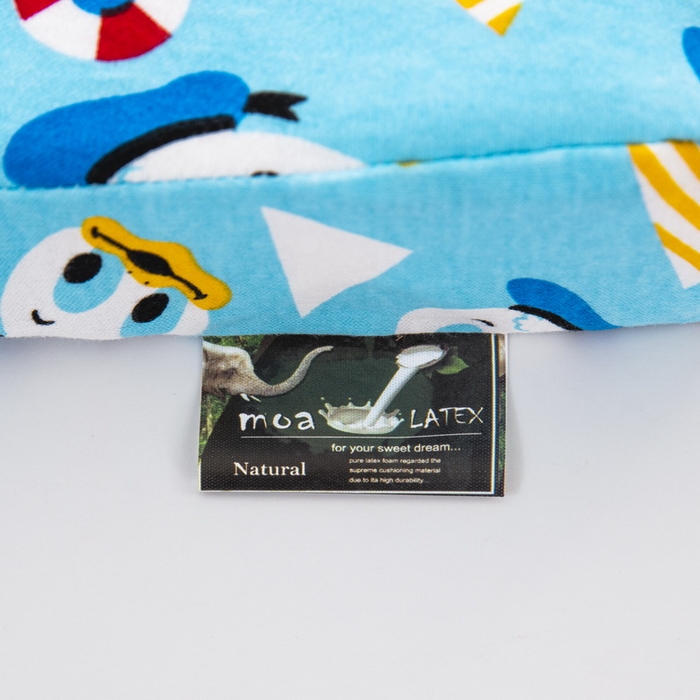 91家纺网 家纺一手货源 找家纺 大黄蜂家居家纺 2025新款针织棉儿童乳胶枕 唐老师