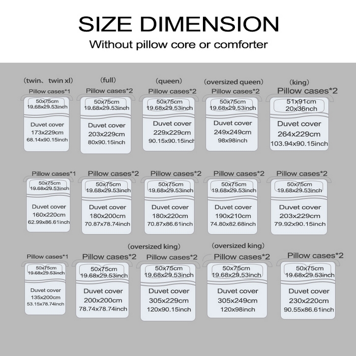 91家纺网 家纺一手货源 找家纺 （总2）轩贝雅  2025新款跨境Pod工厂数码印花被套套装（被套+枕套）第七批