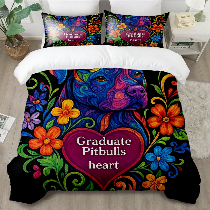 91家纺网 家纺一手货源 找家纺 （总2）轩贝雅  2025新款跨境Pod工厂数码印花被套套装（被套+枕套）第七批