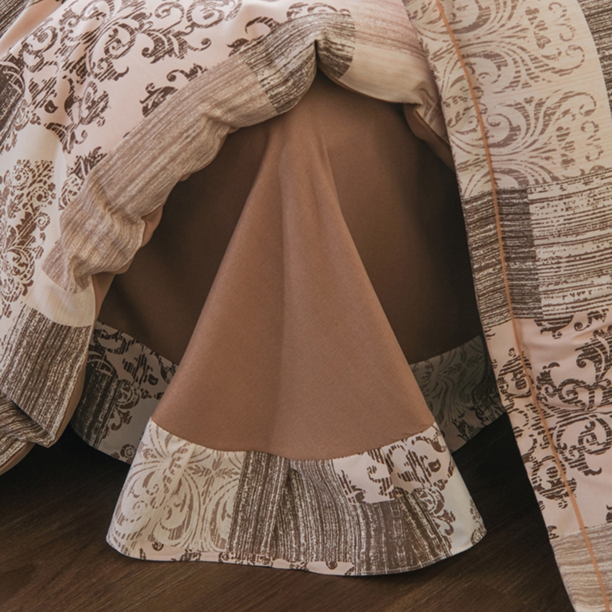 91家纺网 家纺一手货源 找家纺 慕绸家纺（原萌宝老粗布厂家） 2025秋冬新款加厚纯棉磨毛印花四件套 格拉芙