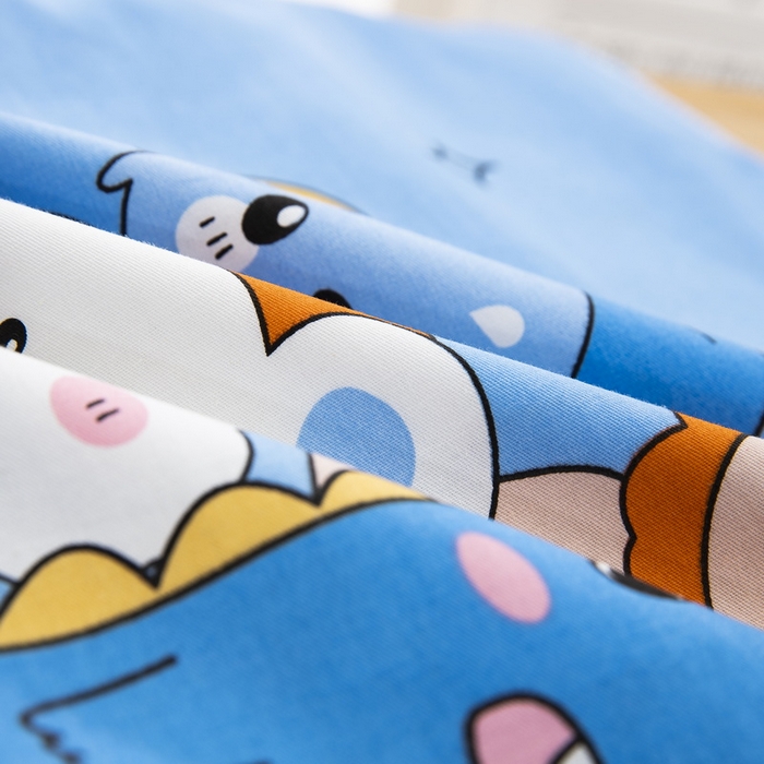 91家纺网 家纺一手货源 找家纺 大黄蜂家居家纺 2025新款纯棉卡通定位枕套 恐龙当家