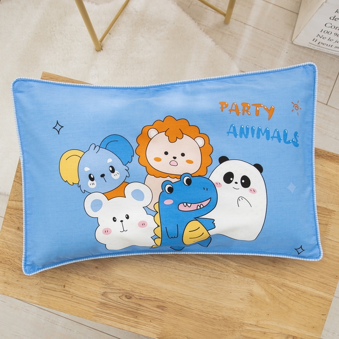 91家纺网 家纺一手货源 找家纺 大黄蜂家居家纺 2025新款纯棉卡通定位枕套 恐龙当家