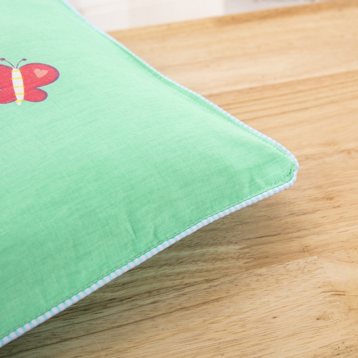 91家纺网 家纺一手货源 找家纺 大黄蜂家居家纺 2025新款纯棉卡通定位枕套 恐龙汽车