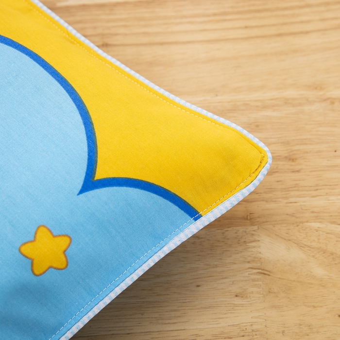 91家纺网 家纺一手货源 找家纺 大黄蜂家居家纺 2025新款纯棉卡通定位枕套 快乐星猫