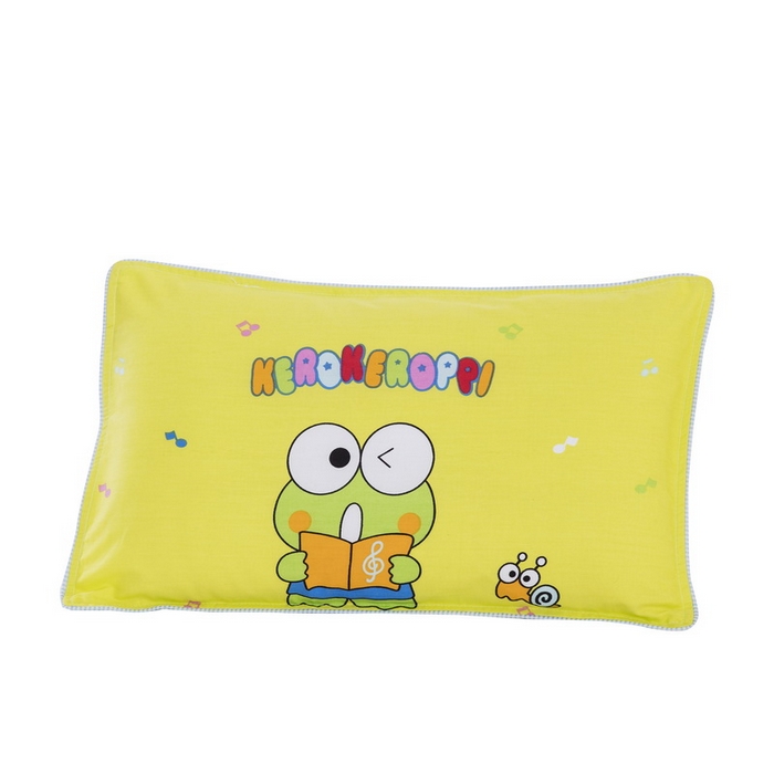 91家纺网 家纺一手货源 找家纺 大黄蜂家居家纺 2025新款纯棉卡通定位枕套 音乐青蛙