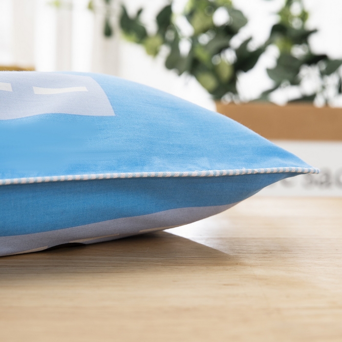 91家纺网 家纺一手货源 找家纺 大黄蜂家居家纺 2025新款纯棉卡通定位枕套 正义救援队