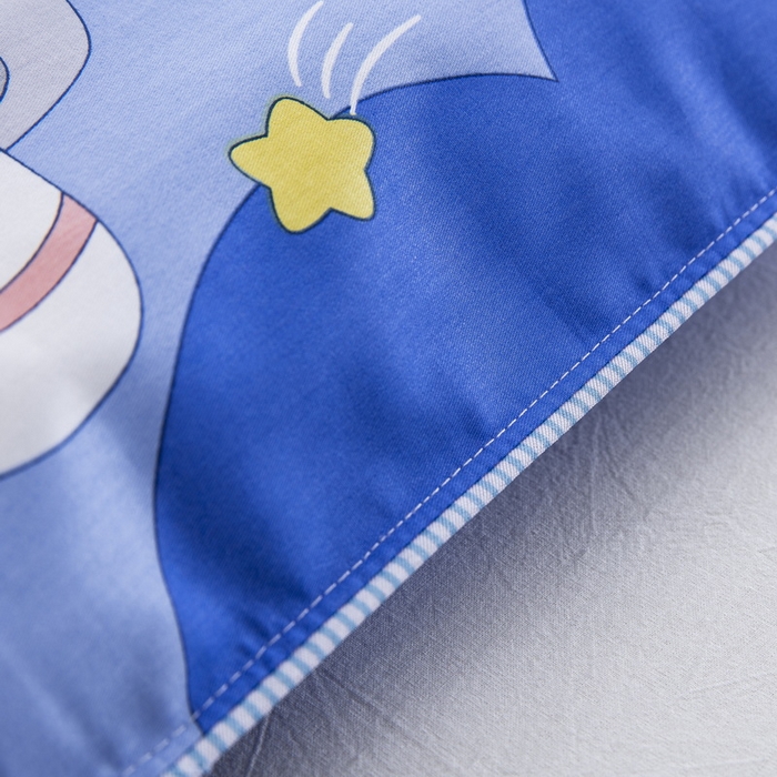 91家纺网 家纺一手货源 找家纺 大黄蜂家居家纺 2025新款纯棉卡通定位枕套 登陆月球