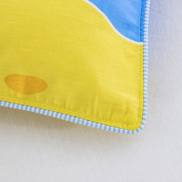 91家纺网 家纺一手货源 找家纺 大黄蜂家居家纺 2025新款纯棉卡通定位枕套 航海家