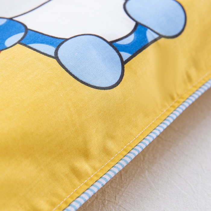 91家纺网 家纺一手货源 找家纺 大黄蜂家居家纺 2025新款纯棉卡通定位枕套 小精灵