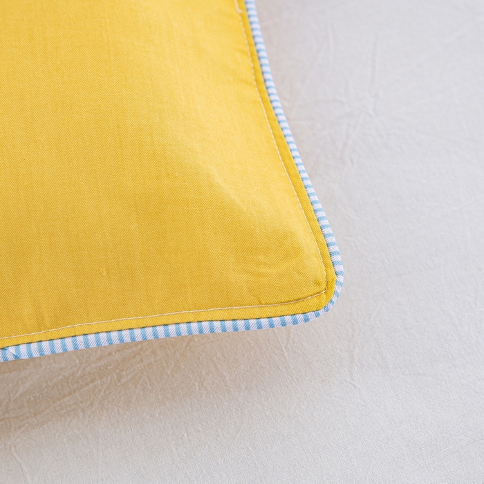 91家纺网 家纺一手货源 找家纺 大黄蜂家居家纺 2025新款纯棉卡通定位枕套 小精灵