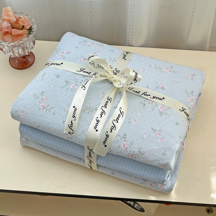 91家纺网 家纺一手货源 找家纺 海岛哥哥 2025新款木棉高克重超柔四件套 豆蔻