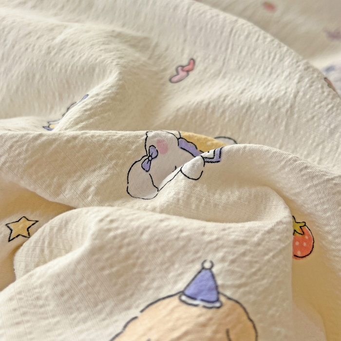 91家纺网 家纺一手货源 找家纺 海岛哥哥 2025新款木棉高克重超柔四件套 海燕宝宝