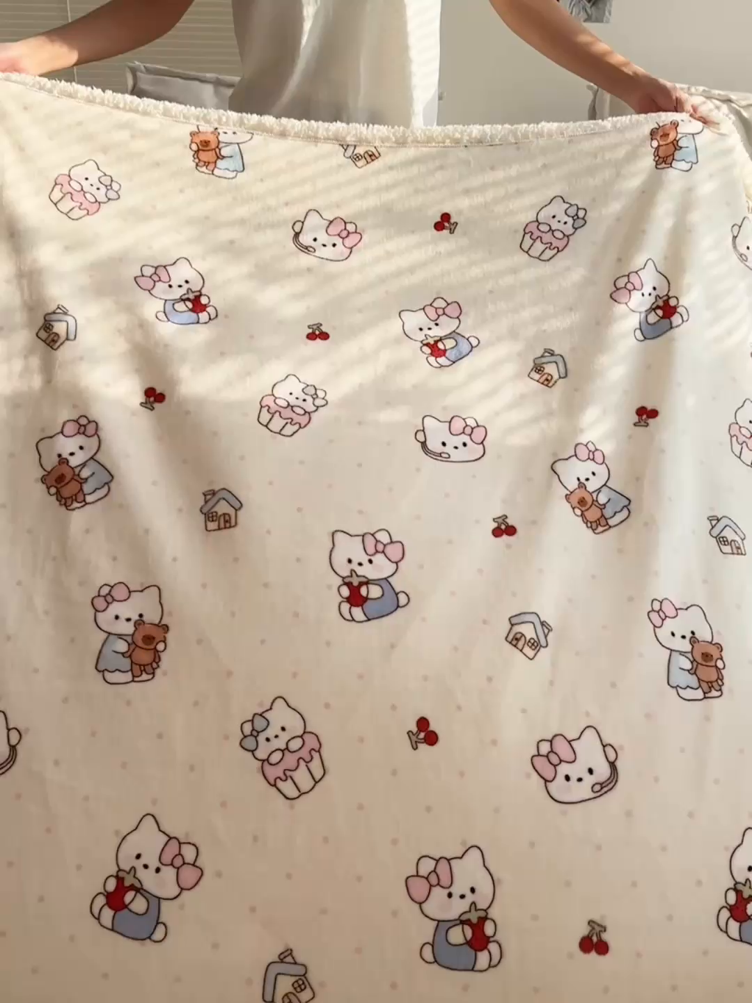 91家纺网 家纺一手货源 找家纺 （总）美乐迪  2025新款牛奶绒羊羔绒毛毯