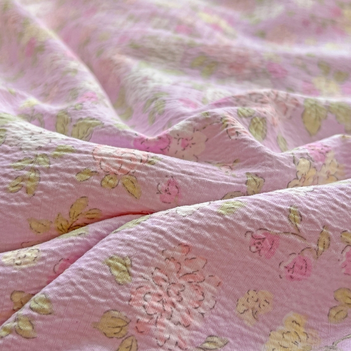 91家纺网 家纺一手货源 找家纺 海岛哥哥 2025新款木棉高克重超柔四件套 芍药-紫