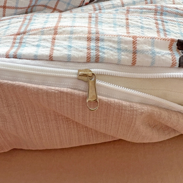 91家纺网 家纺一手货源 找家纺 海岛哥哥 2025新款木棉高克重超柔四件套 熊猫哒哒