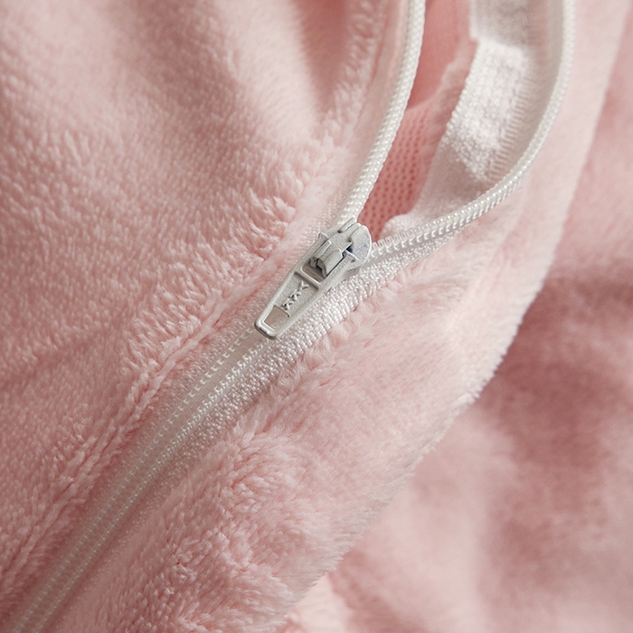 91家纺网 家纺一手货源 找家纺 千朵森 2025新款亲肤舒适烂花全消光牛奶绒四件套-梵静 梵静-仲夏粉