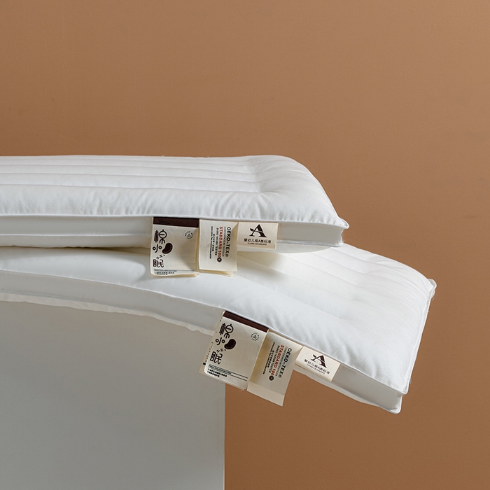 91家纺网 家纺一手货源 找家纺 （总）仁宇枕业 2025新款新品 A类全棉无荧光棕棉低枕头枕芯