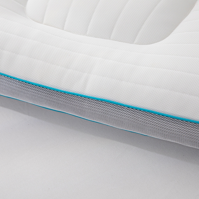 91家纺网 家纺一手货源 找家纺 （总）仁宇枕业 2025新款新品 荞麦乳胶牵引两用护颈椎枕头枕芯