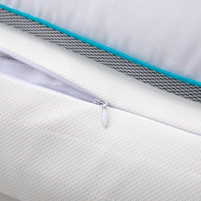 91家纺网 家纺一手货源 找家纺 （总）仁宇枕业 2025新款新品 荞麦乳胶牵引两用护颈椎枕头枕芯