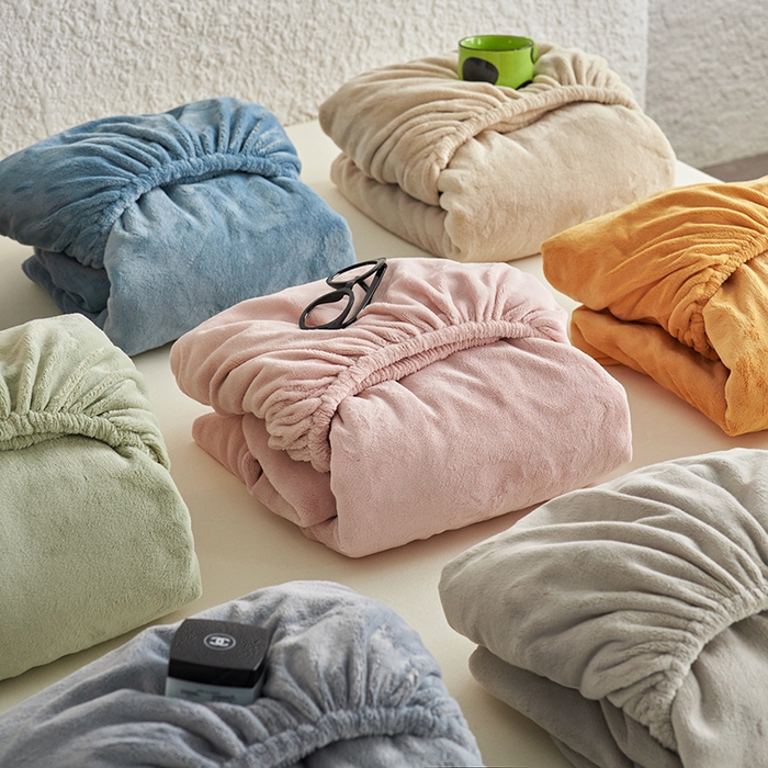 91家纺网 家纺一手货源 找家纺 千朵森 2025新款纯色牛奶绒枕套-芙妮系列单品枕套单件枕套 组合图仅供展示不可下单