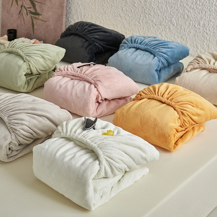 91家纺网 家纺一手货源 找家纺 千朵森 2025新款纯色牛奶绒枕套-芙妮系列单品枕套单件枕套 组合图仅供展示不可下单