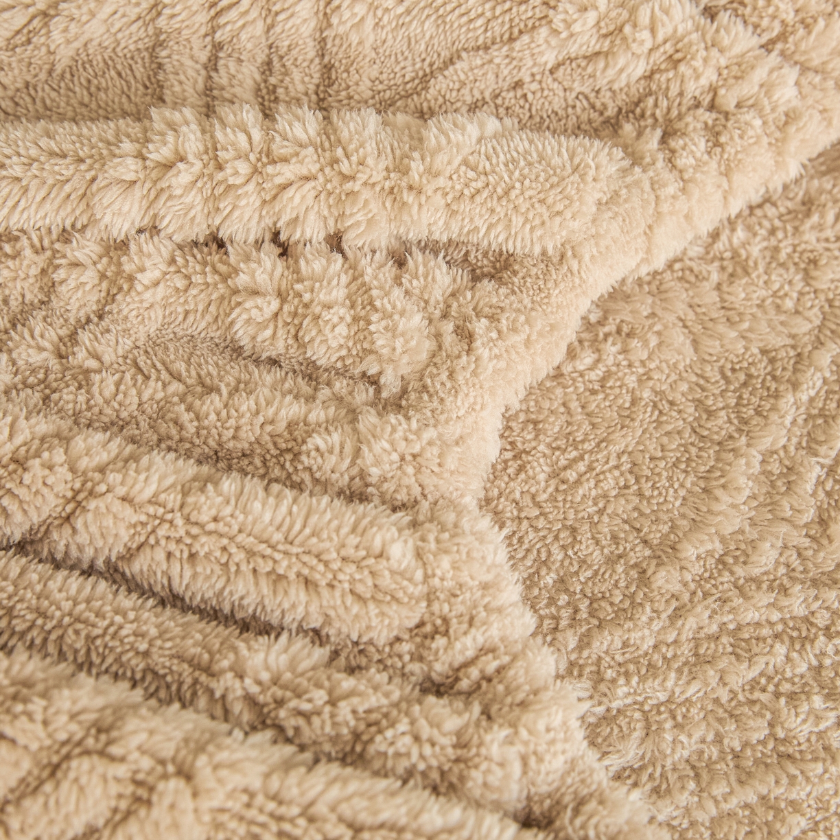 91家纺网 家纺一手货源 找家纺 欧邦 2025新款跨境提花塔芙绒单床笠 床笠单件-素简系列 素简-卡其