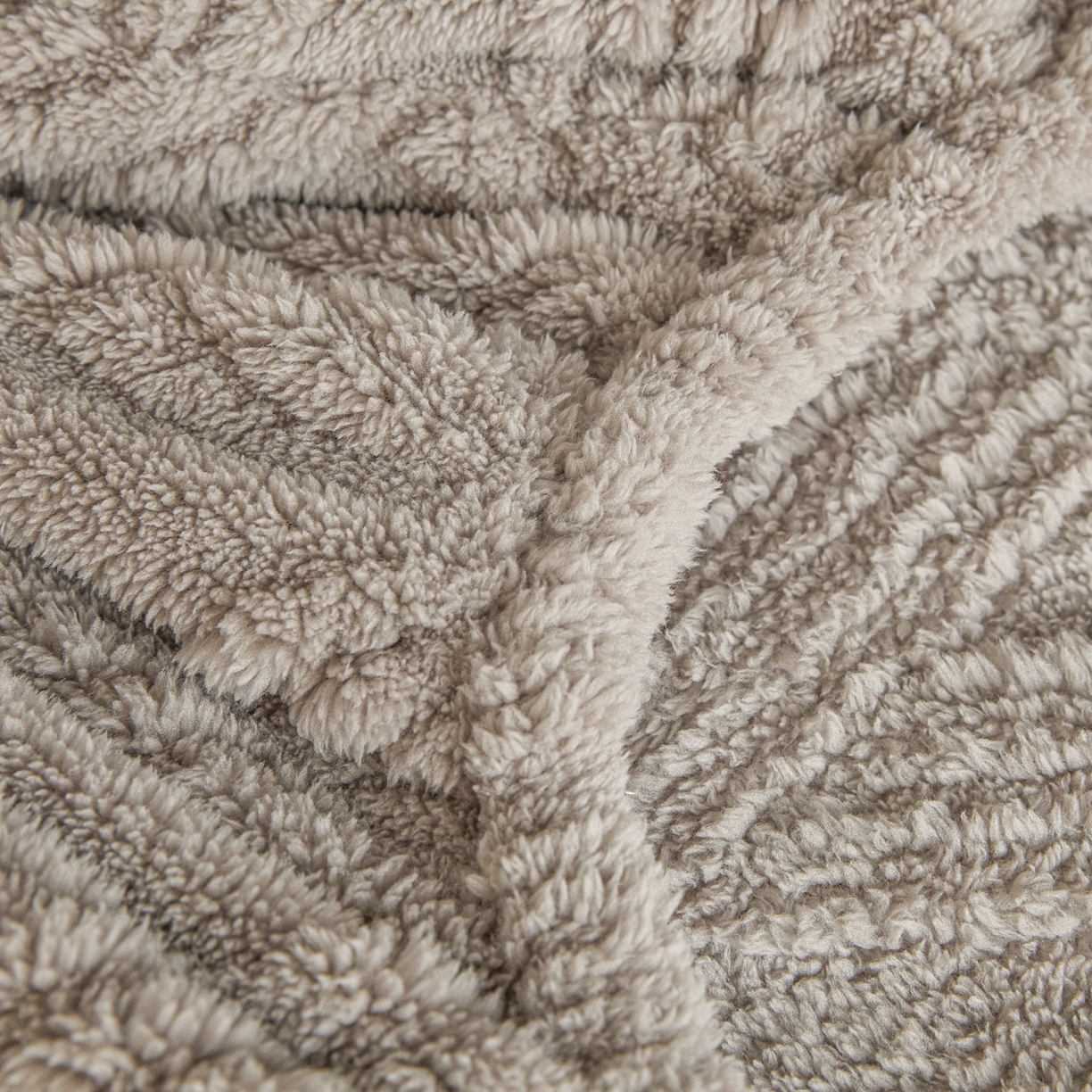 91家纺网 家纺一手货源 找家纺 欧邦 2025新款跨境提花塔芙绒单床笠 床笠单件-素简系列 素简-浅灰