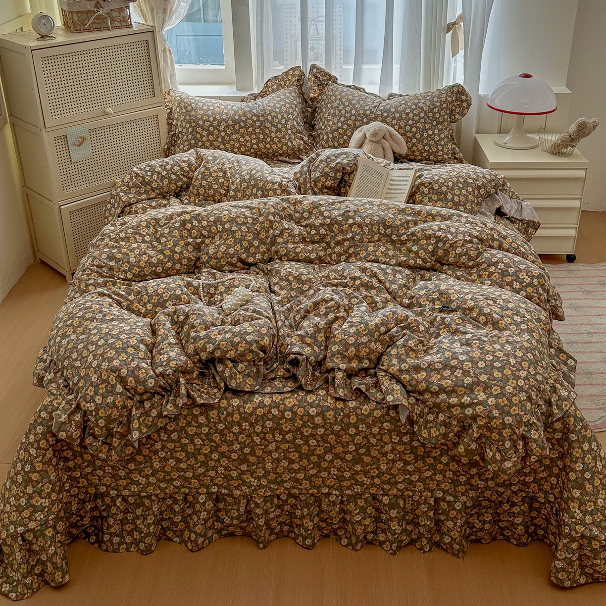 91家纺网 家纺一手货源 找家纺 （总）欧尚 2025新款云柔棉床盖四件套