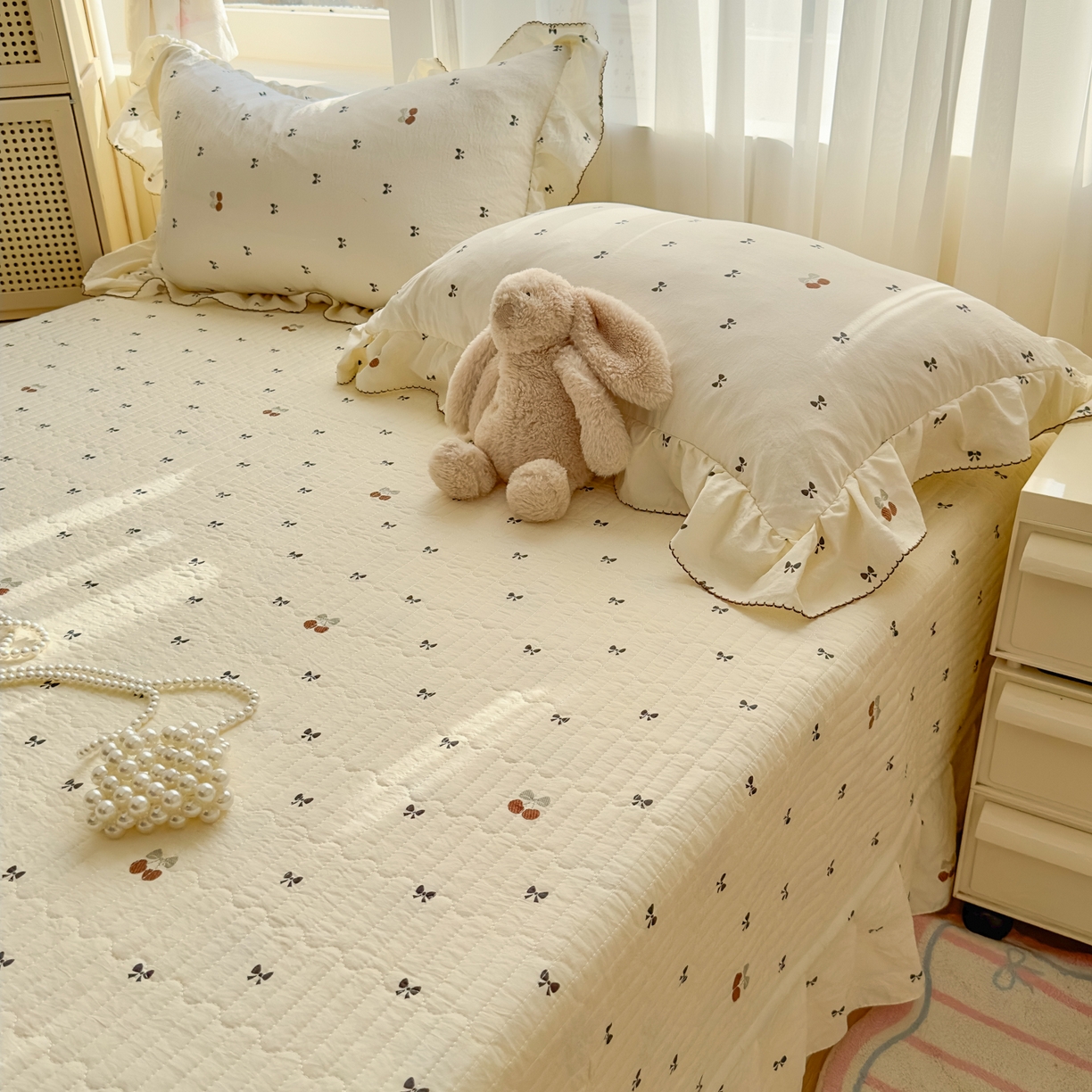 91家纺网 家纺一手货源 找家纺 （总）欧尚 2025新款云柔棉床盖四件套