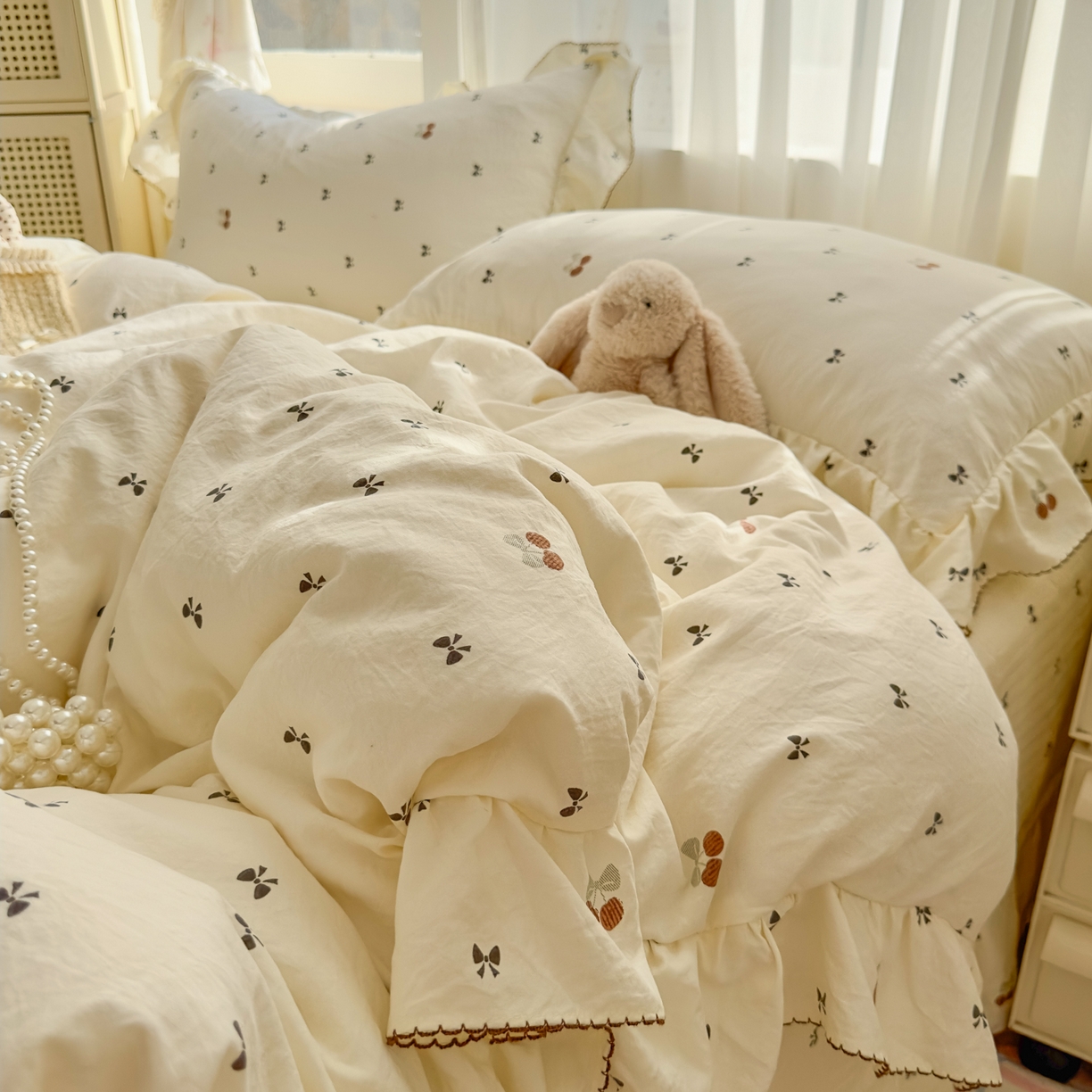 91家纺网 家纺一手货源 找家纺 （总）欧尚 2025新款云柔棉床盖四件套