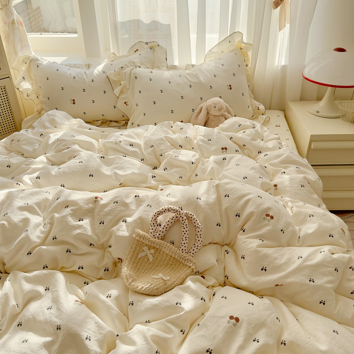 91家纺网 家纺一手货源 找家纺 （总）欧尚 2025新款云柔棉床盖四件套