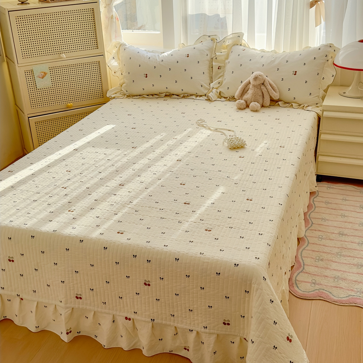 91家纺网 家纺一手货源 找家纺 （总）欧尚 2025新款云柔棉床盖四件套