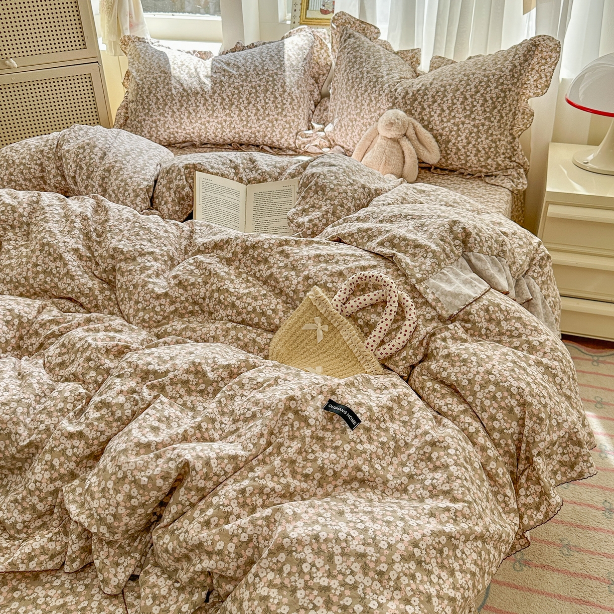 欧尚 2025新款云柔棉床盖四件套 初恋