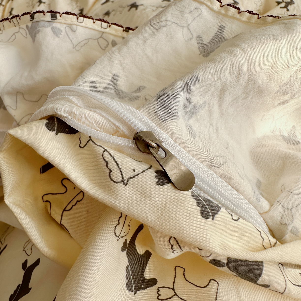 91家纺网 家纺一手货源 找家纺 欧尚 2025新款云柔棉床盖四件套 木马