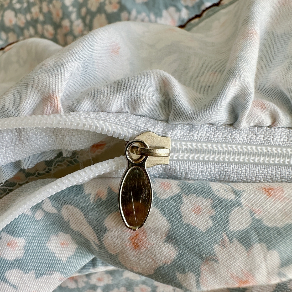 91家纺网 家纺一手货源 找家纺 欧尚 2025新款云柔棉床盖四件套 蓝郁