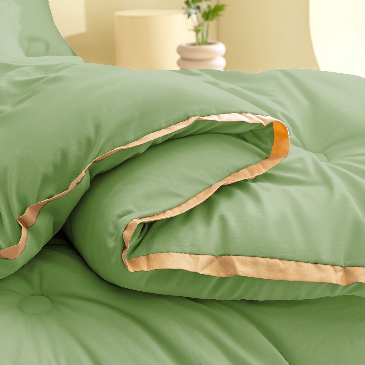 91家纺网 家纺一手货源 找家纺 （总）品乐家纺 2025新款飞边大豆被烫画冬被被子被芯冬被