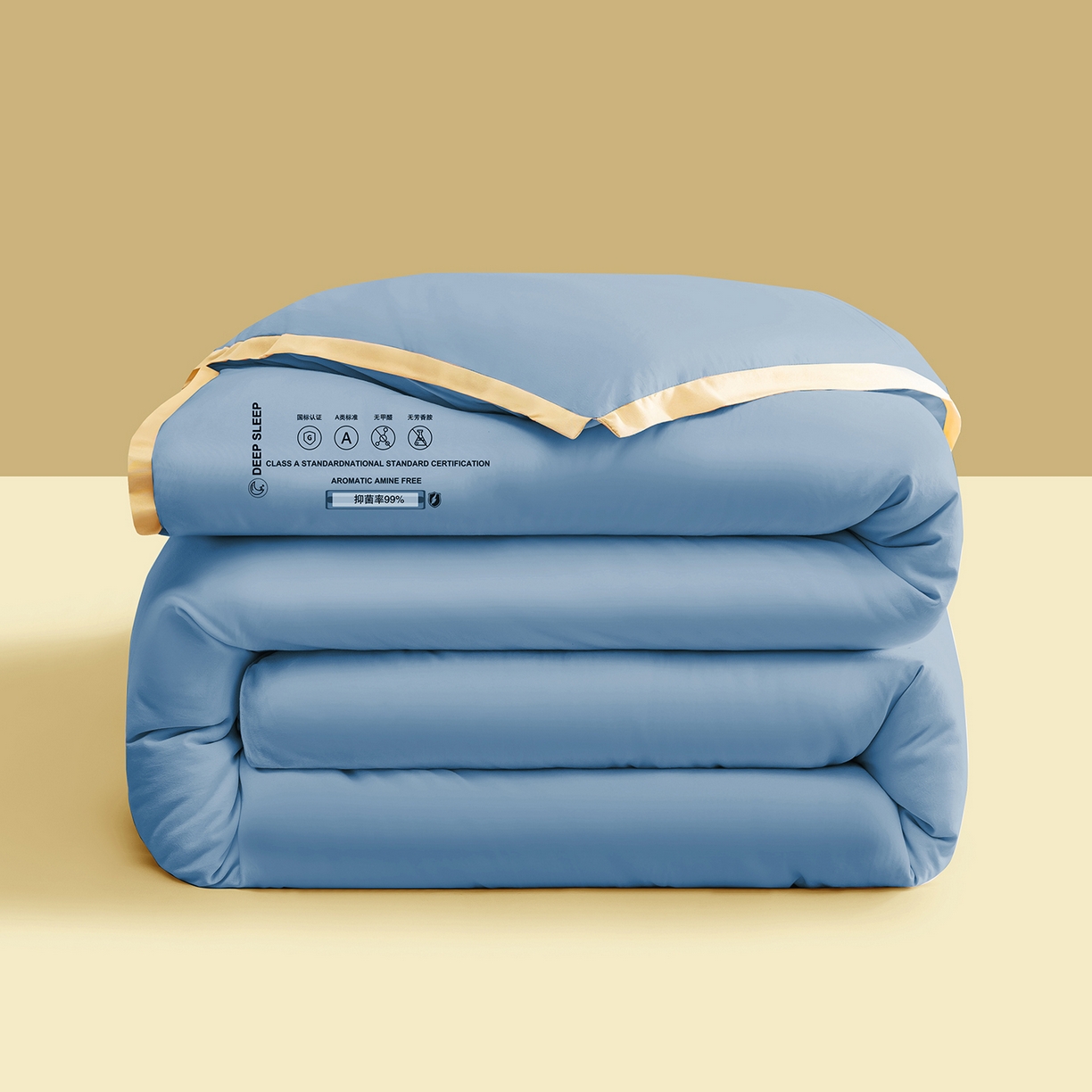 91家纺网 家纺一手货源 找家纺 品乐家纺 2025新款飞边大豆被烫画冬被被子被芯冬被 珍珠兰