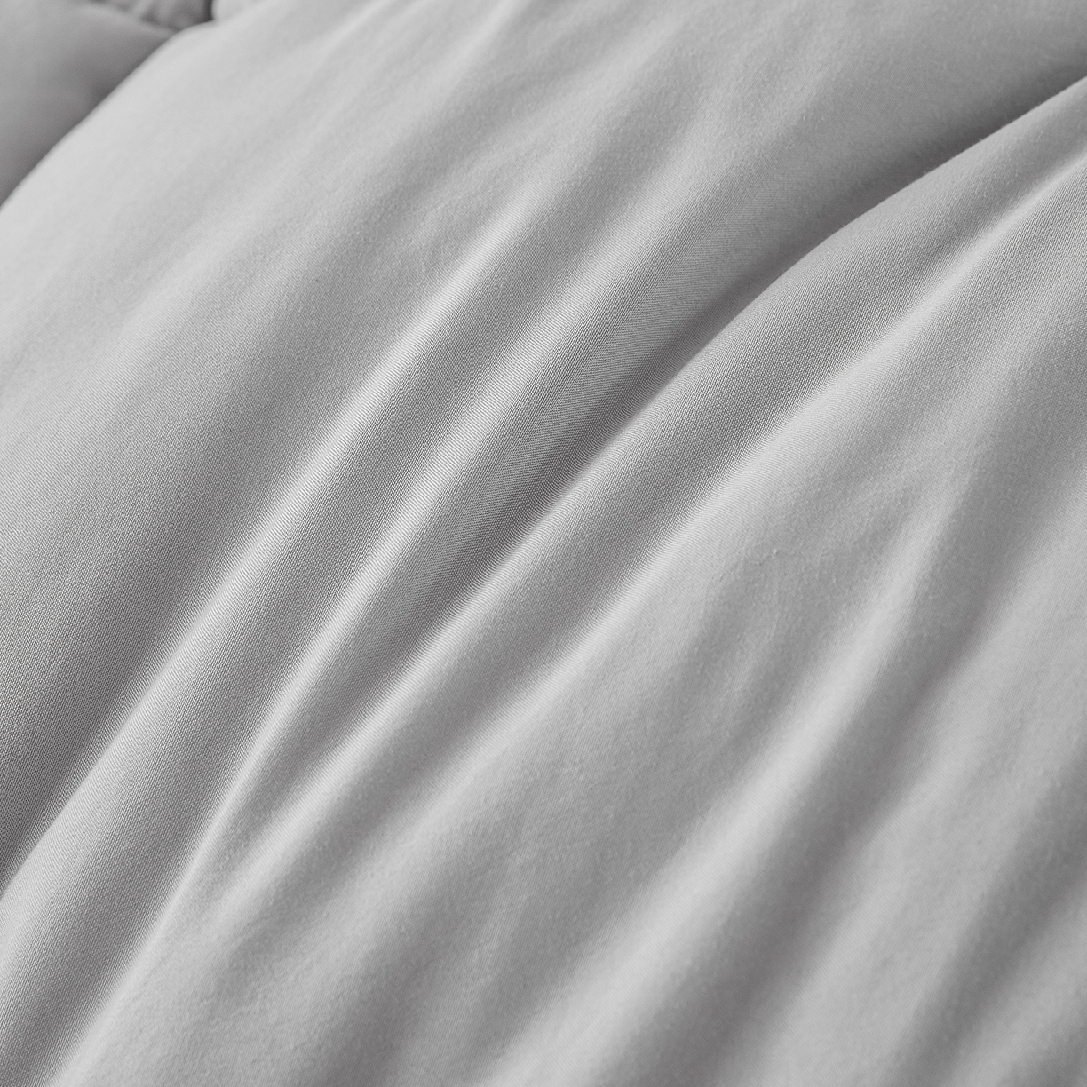 91家纺网 家纺一手货源 找家纺 品乐家纺 2025新款亲肤速暖大豆子母被被子被芯冬被 影雾灰