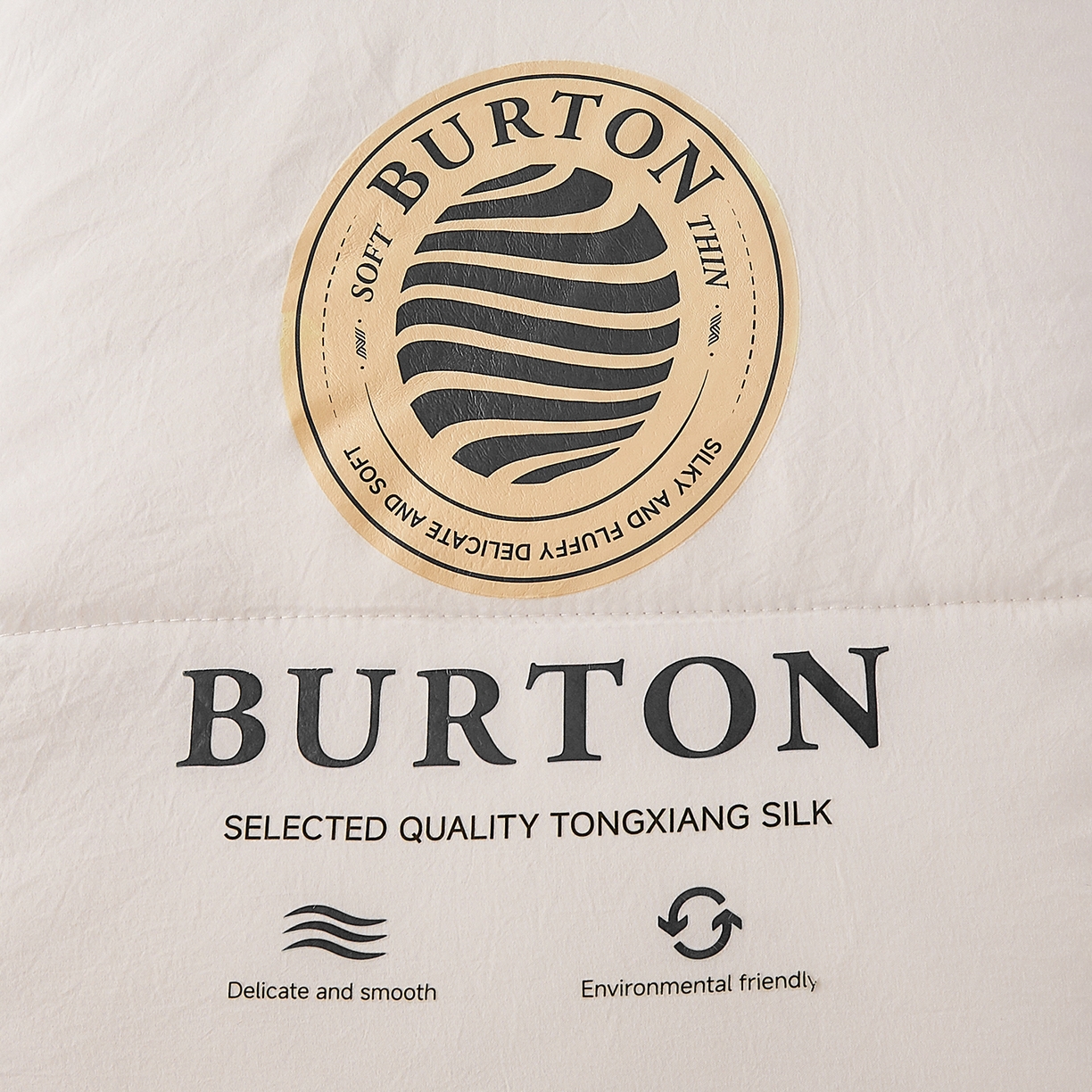 91家纺网 家纺一手货源 找家纺 品乐家纺 2025新款亲肤速暖大豆子母被被子被芯冬被 月影白