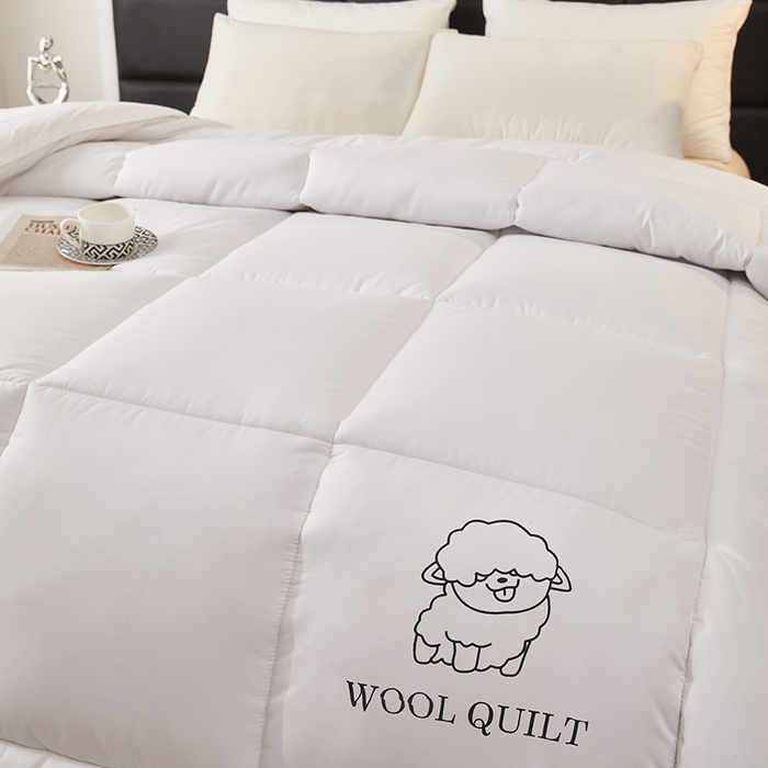 91家纺网 家纺一手货源 找家纺 （总）品乐家纺 2025新款百分百澳洲羊毛被被子被芯冬被