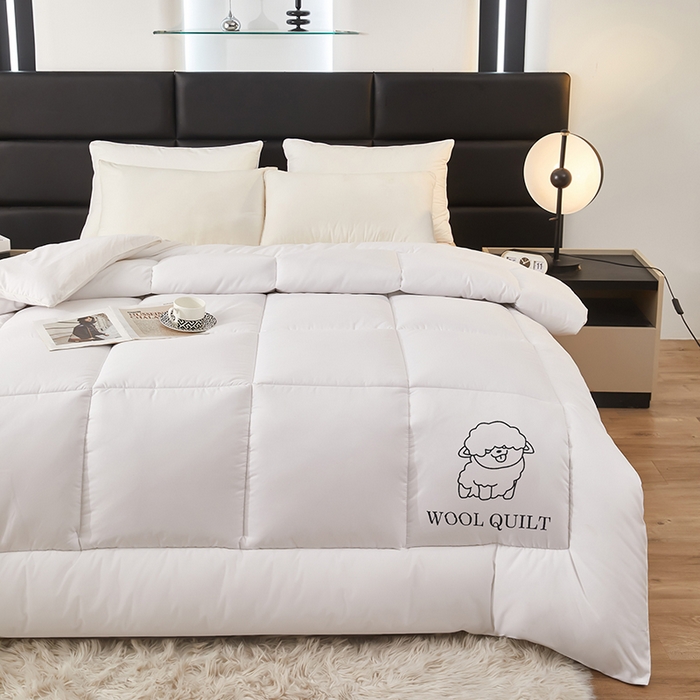 91家纺网 家纺一手货源 找家纺 （总）品乐家纺 2025新款百分百澳洲羊毛被被子被芯冬被