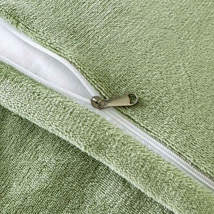 91家纺网 家纺一手货源 找家纺 诺梵家纺 2025新款8.2斤宽边织带雕花绒牛奶绒四件套 清雅-绿