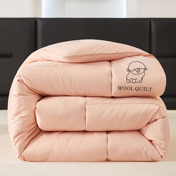 91家纺网 家纺一手货源 找家纺 （总）品乐家纺 2025新款百分百澳洲羊毛被被子被芯冬被