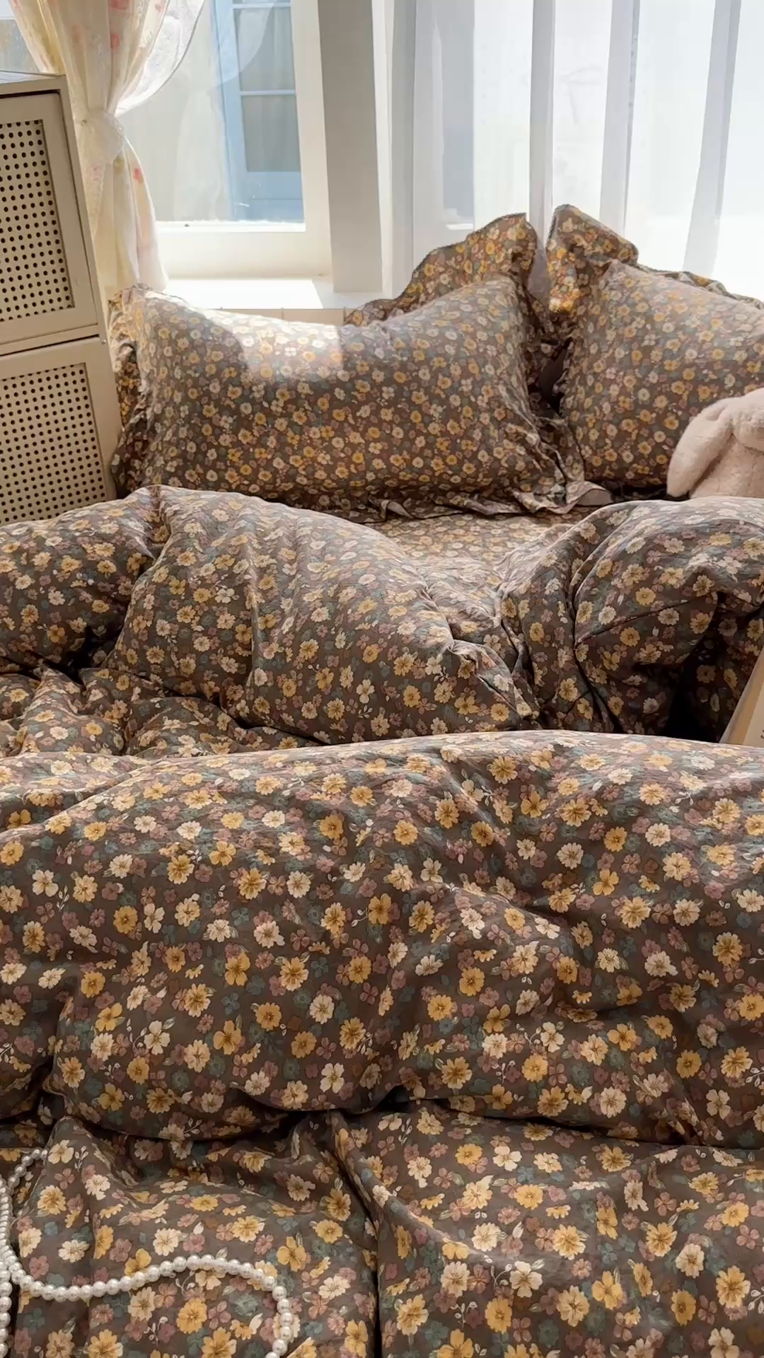 91家纺网 家纺一手货源 找家纺 欧尚 2025新款云柔棉床盖四件套 瑾夕