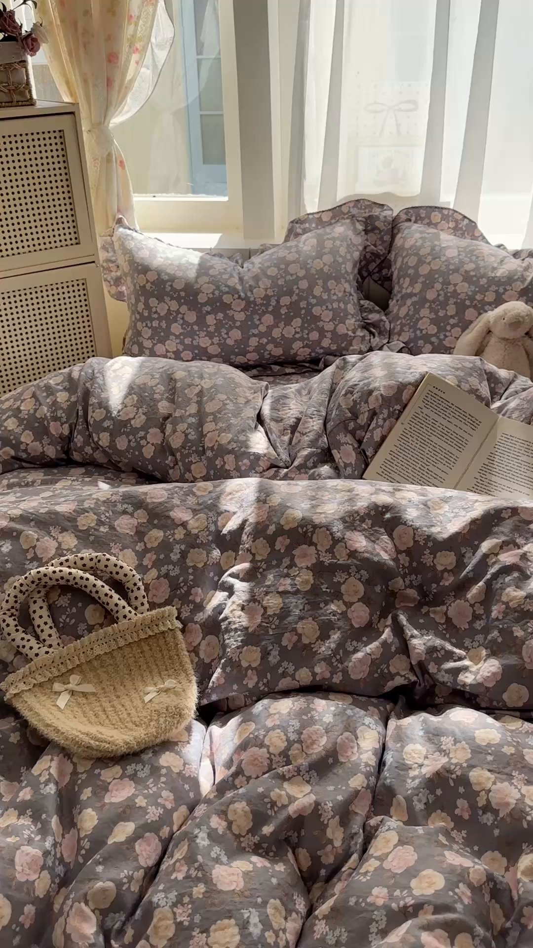 91家纺网 家纺一手货源 找家纺 欧尚 2025新款云柔棉床盖四件套 香漫