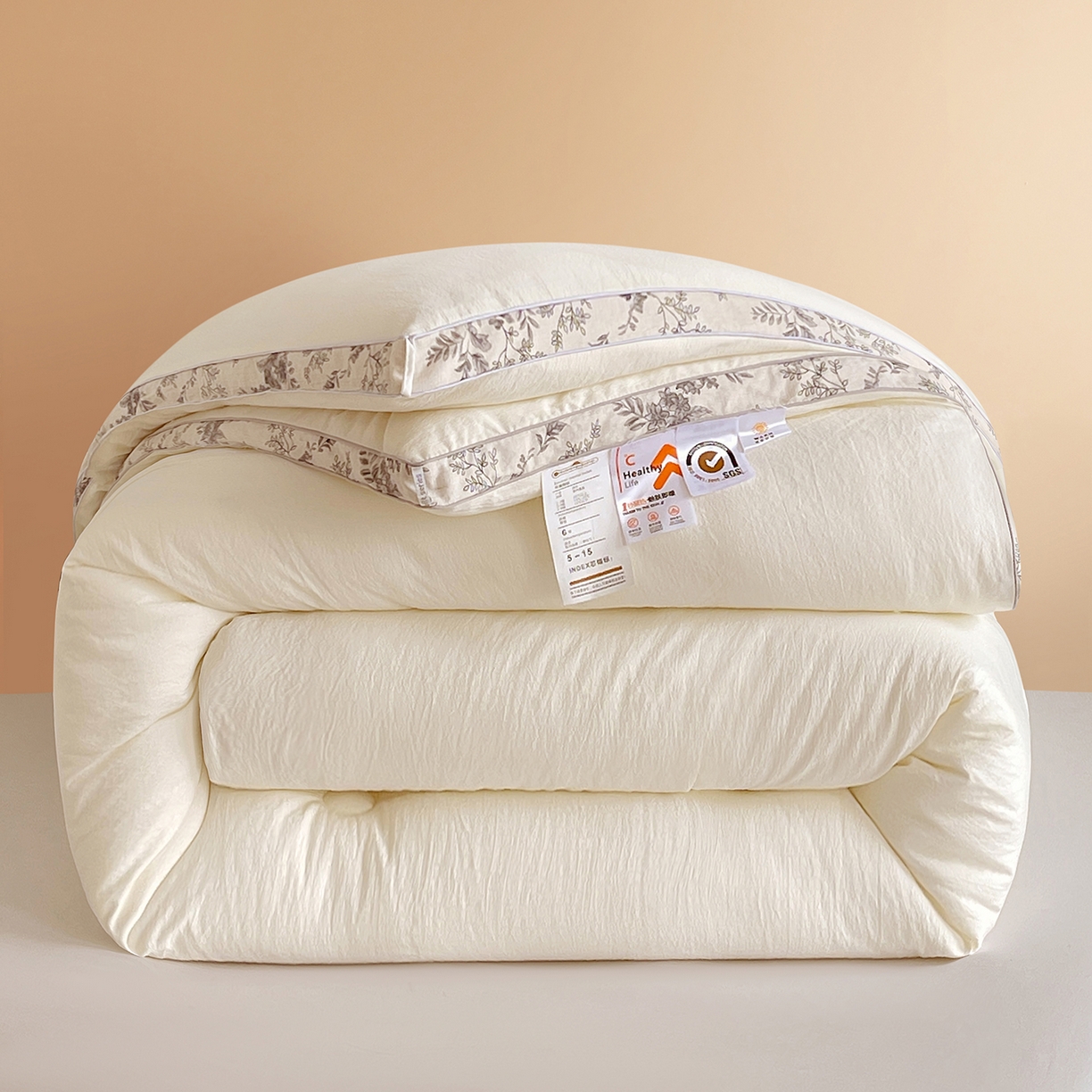 91家纺网 家纺一手货源 找家纺 （总）品乐家纺 2025新款立体花双边大豆被被子被芯